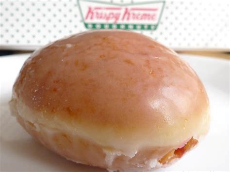 Krispy Kreme Glazed Raspberry Filled Doughnut Nutrition Facts - Eat This Much