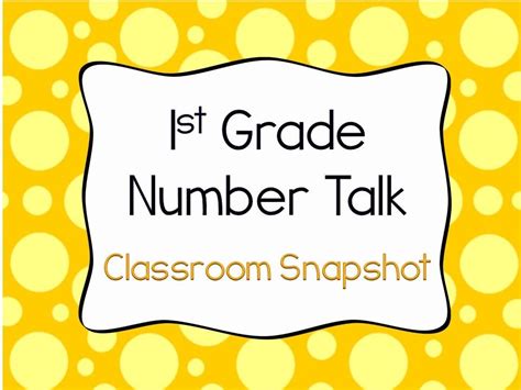 1st Grade Number Talk | Number talks, Math talk, Math videos