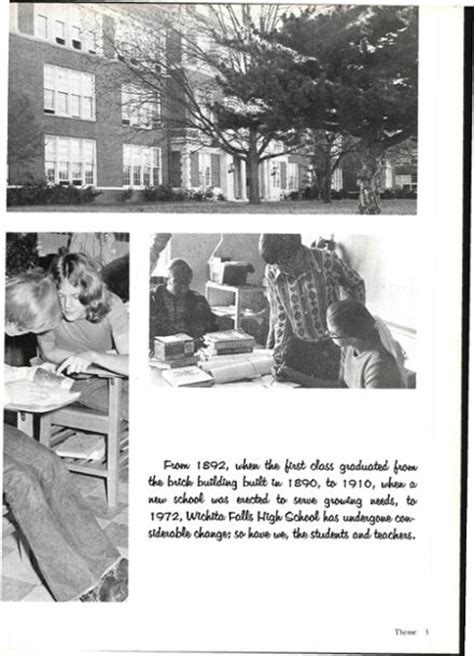 Explore 1972 Wichita Falls High School Yearbook, Wichita Falls TX ...