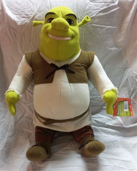 Jumbo Plush Shrek from Shrek 2 with tags 2004 | #1884936261