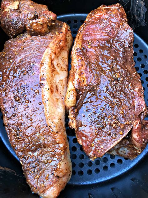 Easy Air Fryer Marinated Steak + {VIDEO}