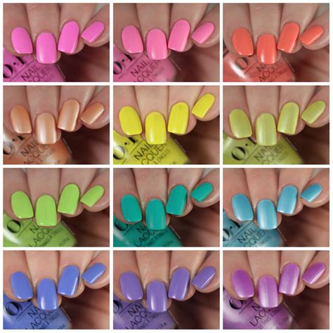 OPI ‘Summer Makes the Rules’ Summer 2023 Collection – Swatches & Review – GINGERLY POLISHED Opi ...