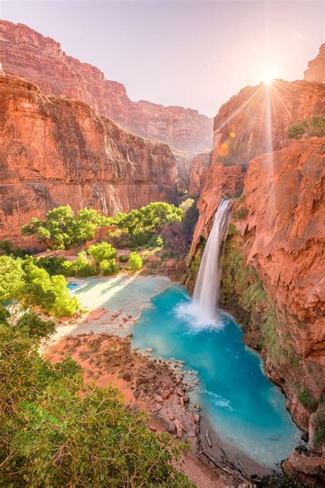 Havasu Falls, Havasupai Reservation, Arizona — kevinboutwell.com Beautiful Places To Travel ...