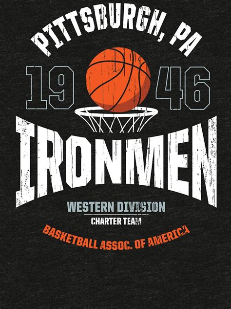 "PITTSBURGH IRONMEN" T-shirt by oldskooldesign | Redbubble