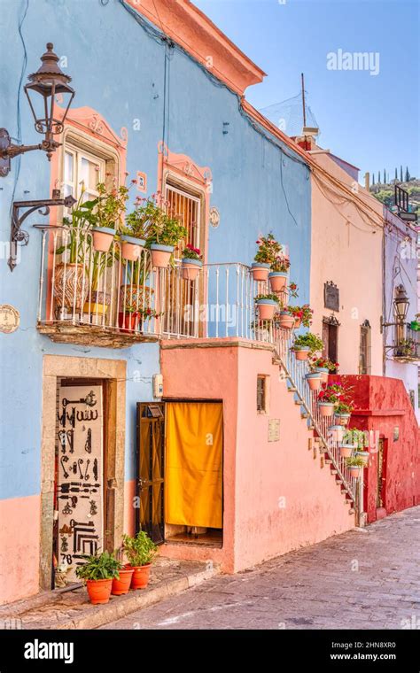 Guanajuato historical center, HDR Image Stock Photo - Alamy