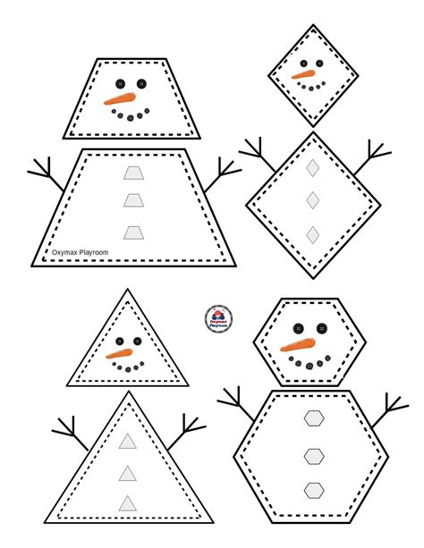 Snowman kids fun game