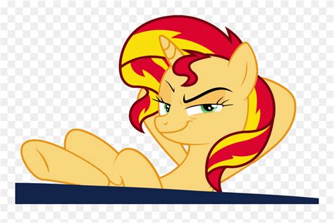 Pony Sunset Shimmer Vector Clipart (#5709186) - PinClipart