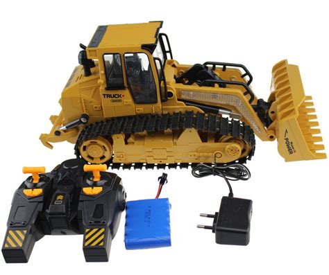 Large RC Truck Bulldozer 6 CH Caterpillar Track Remote Control ...