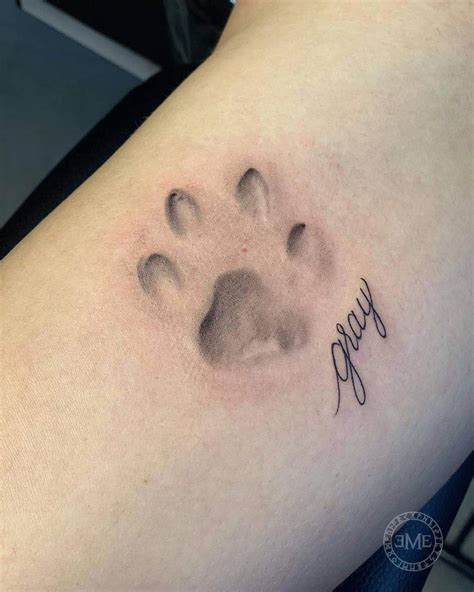 Cat Paw Print Tattoo – KeepingDog