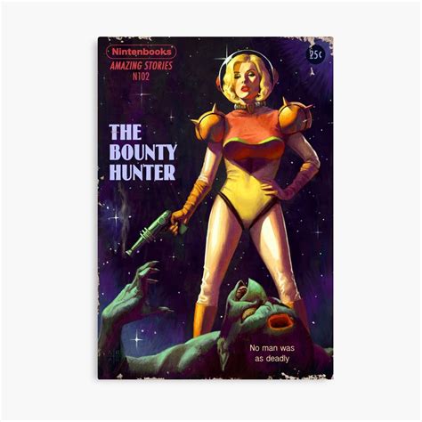 The Bounty Hunter - Book Cover – Poster - Canvas Print - Wooden Hanging ...