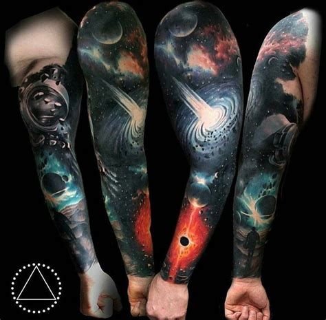 Pin by Reilly Aurelia on Original Sleeve Tattoos | Space tattoo, Galaxy tattoo, Galaxy tattoo sleeve