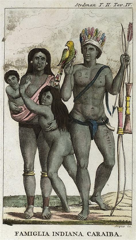 File:Carib indian family by John Gabriel Stedman.jpg - Wikimedia Commons