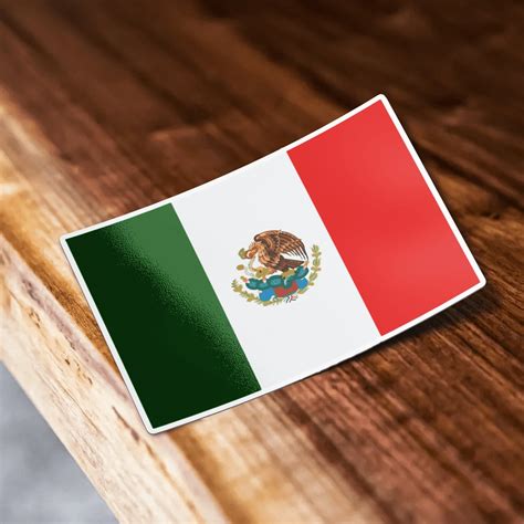 Mexican Flag Sticker Mexican Culture Sticker Country Flag - Etsy