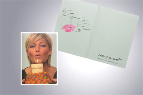 Helene Fischer - Birthdaycard - Audio Logo GmbH