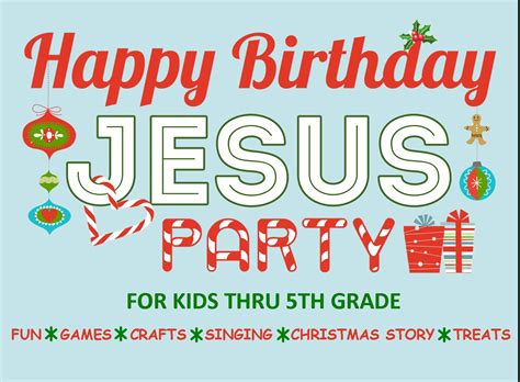 10 Wonderful Happy Birthday Jesus Party Ideas 2024