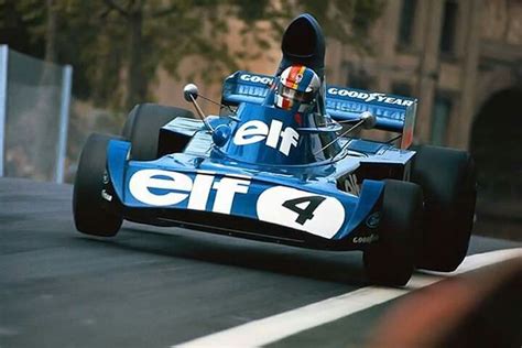 1973 Spanish GP, Montjuïc : François Cevert, Tyrrell-Ford 006 #4, Elf Team Tyrrell, 2nd. (ph ...