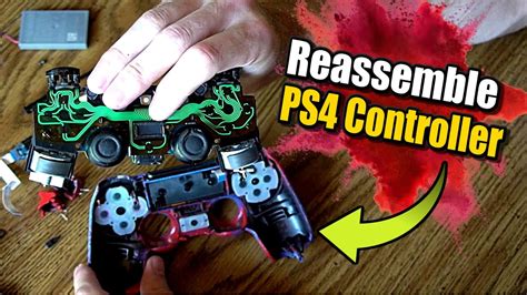 How to Reassemble PS4 CONTROLLER with EASE! (Best Method) - YouTube