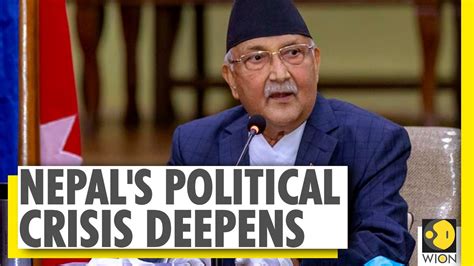 Nepal communist party leaders seek KP Sharma Oli's resignation - YouTube