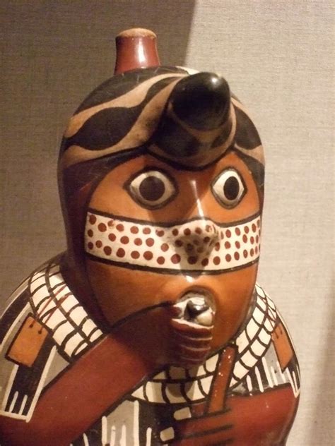 Stirrup-spouted vessel with ceremonial figure Peru Nasca c… | Flickr