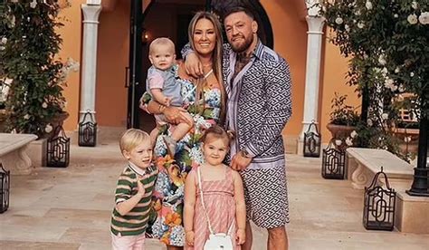 Conor McGregor and Dee Devlin give glimpse inside sons' joint birthday ...