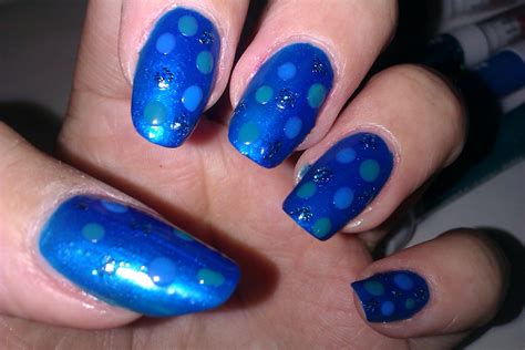 Simple and Easy Nail Art Designs: Blue Nail Ideas for Begi… | Flickr
