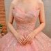 Candy Pink/rose Gold Sparkly Ball Gown Wedding/prom Dress With Glitter Tulle Various Styles - Etsy