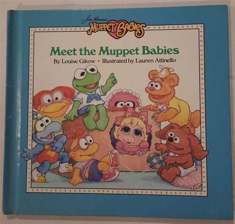 Meet the Muppet Babies! (Disney Muppet Babies) book 1987 vintage | eBay