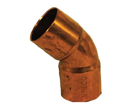 COPPER 45 DEGREE ELBOW | CS Brown Company Inc.