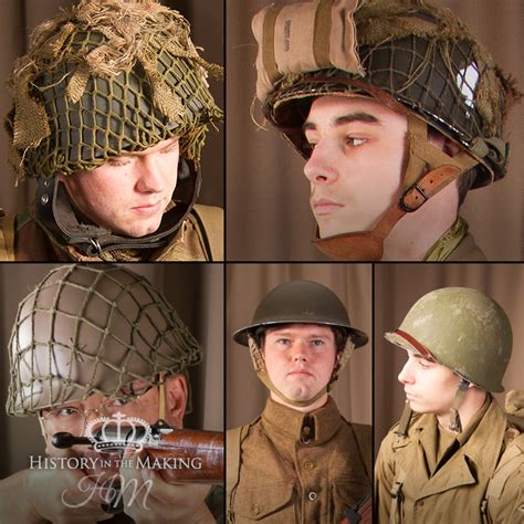 World War 2 Helmets - Steel Replica - History in the Making