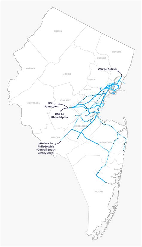 Conrail Shared Assets Map, HD Png Download - kindpng