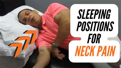 Sleeping Positions For Neck Pain - Sleep Comfortably Without Neck and Shoulder Pain - YouTube