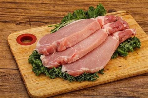 Raw pork steak for cooking 7859108 Stock Photo at Vecteezy