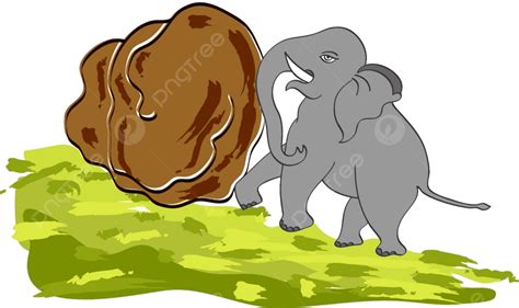 Elephant Tail Vector Art PNG, Concept Art Elephant Tail Wildlife, Wildlife, Vector, Beautiful ...