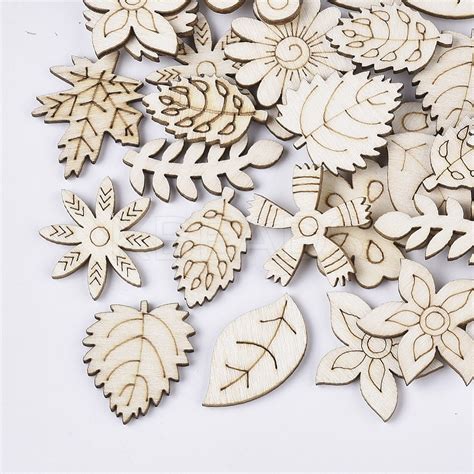 Wholesale Laser Cut Wood Shapes - KBeads.com