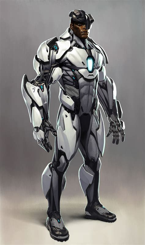 ArtStation - Cyborg concept for Injustice 2, Joseph Meehan | Concept ...