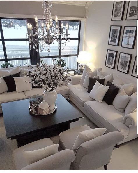 Cool 44 Lovely Black and White Living Room Ideas. More at https ...