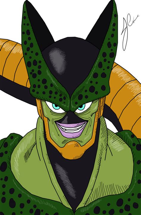 Cell 2nd form by The-Bomb-Dot-Com on DeviantArt