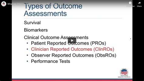 What are Clinician-Reported Outcomes (ClinROs)? - National Health Council