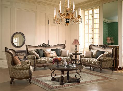 Elegant Fabric Sofa Set HD - 15 - Classic Fabric Sets - Living Room ...