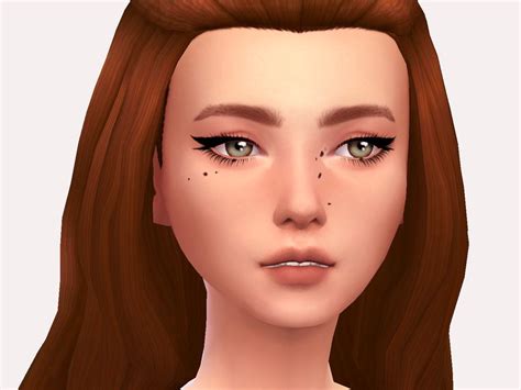 Sims 4 Cas, Sims Cc, Eyeliner, Eyeshadow, Birthmark, Colourpop ...