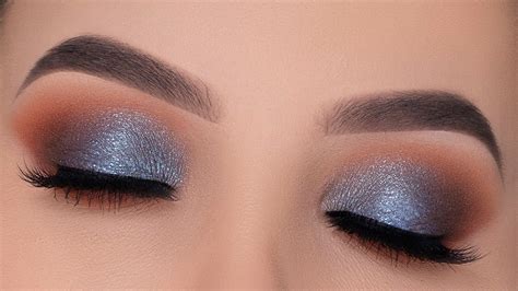 Blue Brown Smokey Eye Look Tutorial | Maven Beauty - YouTube