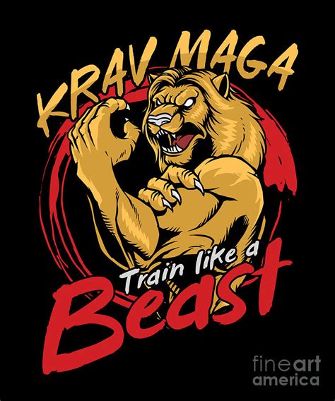 Krav Maga Martial Arts Combat Fighting Military Fighter Krav Maga Beast ...