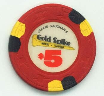 Las Vegas Gold Spike Casino Chips - Las Vegas Casino Chips, Poker Chips