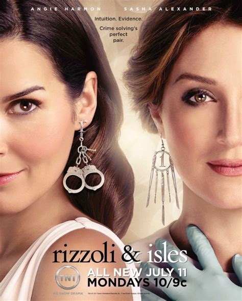 Rizzoli Kisses Man in New Promo for 'Rizzoli and Isles' Season 2 ~ My Entertainment World