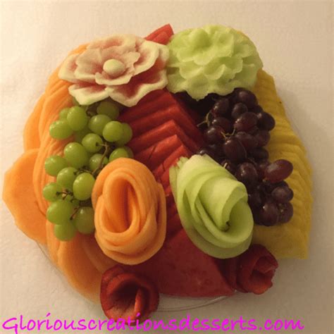 FRUIT PLATTER ARRANGEMENT FOR A PARTY IN BROOKLYN - Glorious Creations ...