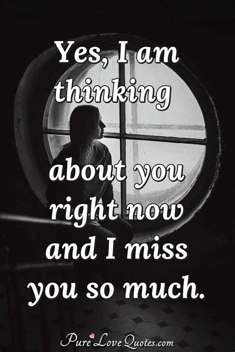 48 Thinking of You Quotes (For Him and Her) | PureLoveQuotes