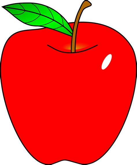 Apple Free content Teacher Clip art - Cartoon Red Apple png download - 1596*1920 - Free ...