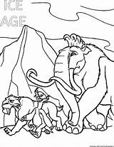 Ice age Coloring Pages sketch template