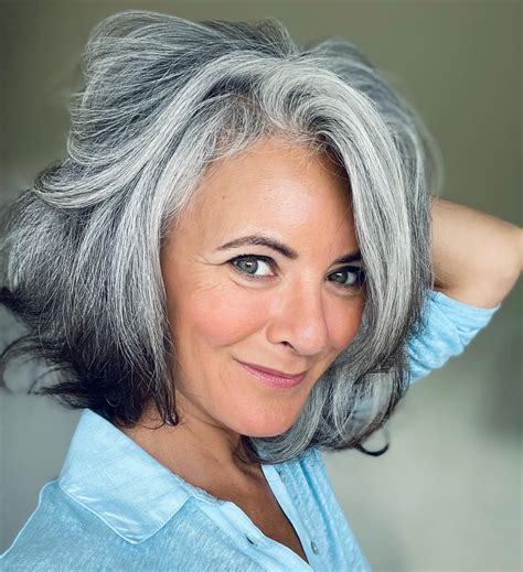 30 Top Salt and Pepper Hair Color Ideas to Try in 2024 - Hair Adviser | Gray hair highlights ...