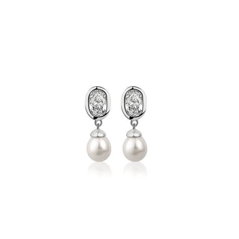 Newbridge Princess Grace Drop Earrings - Newbridge Silverware - Fallers.ie - Fallers Jewellers ...